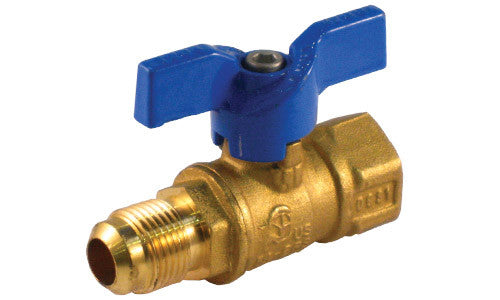 3/8 flare x 1/2 female Ball Valve (14 per box)