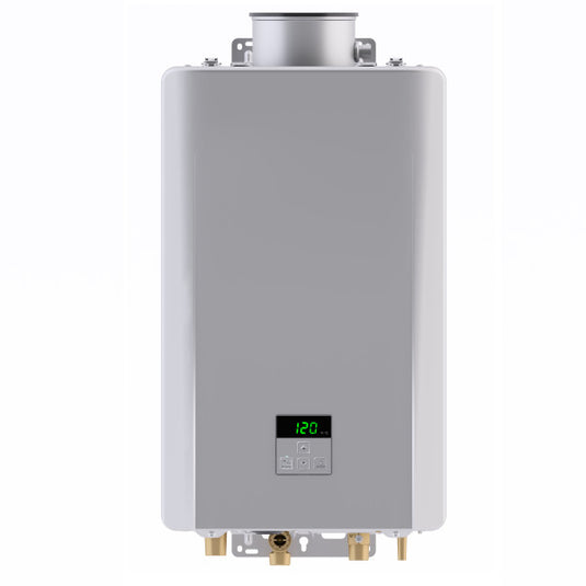 Rinnai interior tankless water heater, 160K, 7.4 GPM