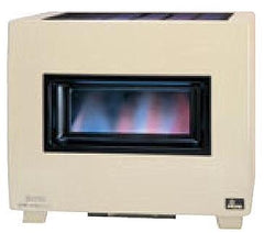 Vented 50M BTU visual flame heater Hyd therm