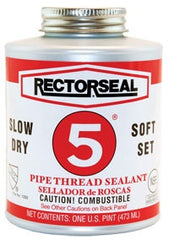 1 Pint Rectorseal No 5 Pipe Thread Sealant
