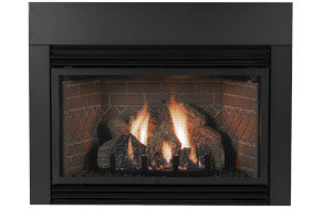 Steel Surround, Contemporary for 25M BTU Fireplace Insert