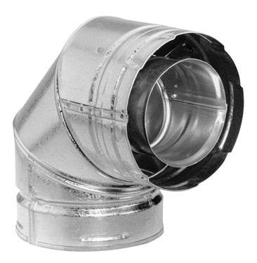 90 Degree Elbow - Galvanized
