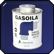 Gasiola Soft-Set with Teflon 1/2 Pint Brush Top  Sealant