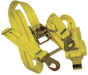 20 FT ASME Tank Tie Down Strap W/ Ratchet 3300lb working load