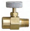 Adjusting Brass Needle Valve 1/4" FPT inletx1/4 MPT outlet