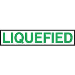 2" Liquified -Green letters decal