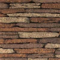 Liner, Stacked Limestone Ceramic Fiber, 36-inch