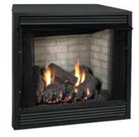 32" VF Deluxe Louvered Firebox Refractory Liner Breckenridge