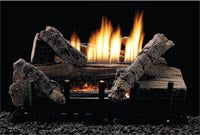 18" Whiskey River Log Set VF/V Burner, 28M BTU, T-Stat, NG