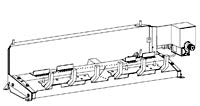 18" VF Slope Glaze Burner, NG, IP, Variable Remote Control