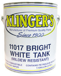 PAINT-KLINGER BRIGHT WHITE TANK ENAMEL MLDW RES GAL