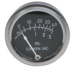 GAUGE-OIL PRESSURE 0-45