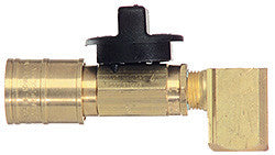 CONNECTOR-QUICK VALVE X 1/2" FPT 90