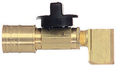 CONNECTOR-QUICK VALVE X 1/2" FPT 90