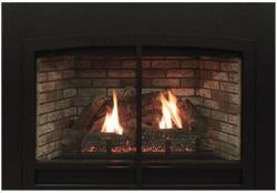 INSERT-FIREPLACE INNSBROOK DV CLEAN FACE BLOWER NATURAL