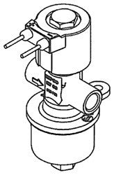 VALVE-SOLENOID LOCK-OFF W/FILTER