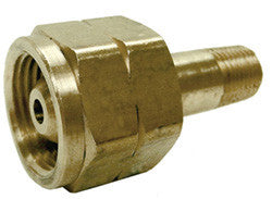 ADAPTER-BRASS 9/16