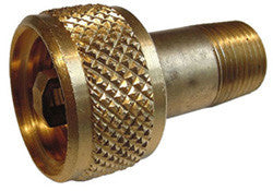 COUPLER-RETURN 1-1/4" FML ACME X 3/8" MPT BRASS