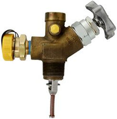 Propane tank liquid valve