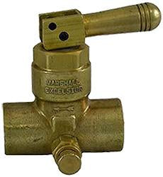 VALVE-QUICK ACTING 1/2" FPT X 1/2" FPT TOGGLE W/BLEEDER