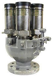 MANIFOLD-RELIEF VALVE QUADPORT 3" FLG 3 VALVE 250 PSI UL/ASME