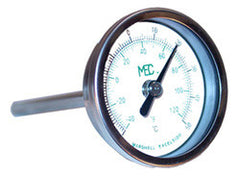 THERMOMETER-2" DIAL SS 1/2" MPT 6" PROBE