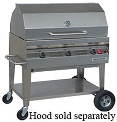 GRILL-BBQ SILVER GIANT COMMERCIAL 36" LP
