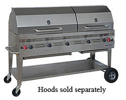 GRILL-BBQ SILVER GIANT COMMERCIAL 60" LP