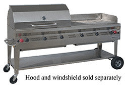 GRILL-BBQ SILVER GIANT COMMERCIAL 72